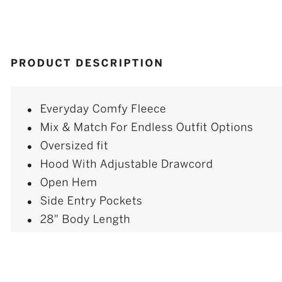 Victoria’s Secret PINK Lounge Campus Open Hem Hoodie & Fleece Joggers, Large - Picture 5 of 12